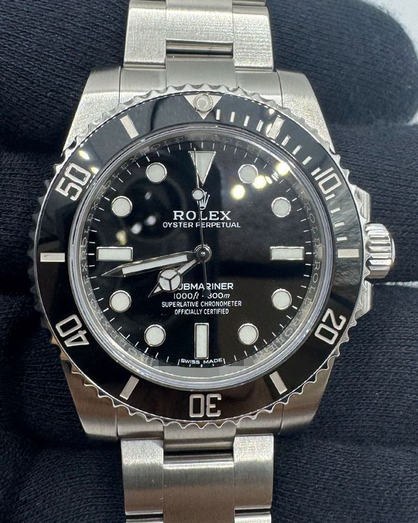 2019 Rolex Submariner No-Date 40MM Black Dial Oyster Bracelet (114060)