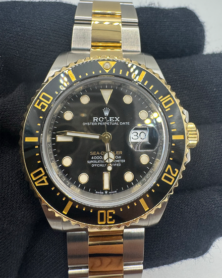 2019 Rolex Sea-Dweller 43MM Black Dial Two-Tone Oyster Bracelet (126603)