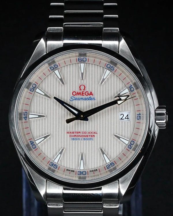 No Reserve - 2021 Omega Seamaster Aqua Terra 150M "Golf Edition" 41.5MM Silver Dial Steel Bracelet (231.10.42.21.02.004)