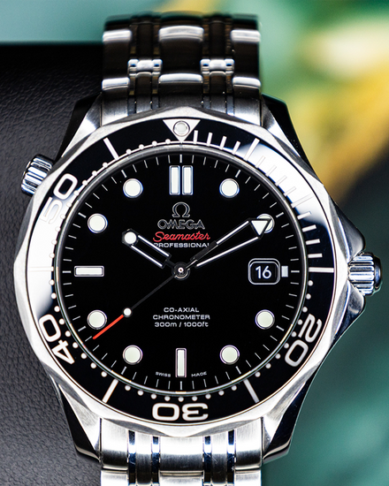No Reserve - 2024 Omega Seamaster Diver 300M 41MM Black Dial Steel Bracelet (212.30.41.20.01.003)