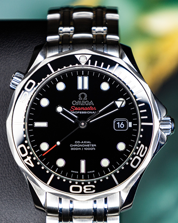 No Reserve - 2024 Omega Seamaster Diver 300M 41MM Black Dial Steel Bracelet (212.30.41.20.01.003)