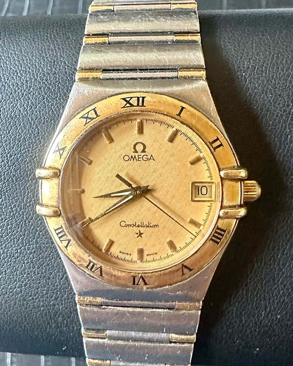 Omega Constellation 35MM Champagne Dial Two-Tone Bracelet (1202.10.00)