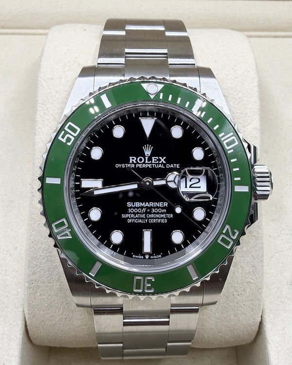 No Reserve - 2026 Rolex Submariner Date "Starbucks" 41MM Black Dial Oyster Bracelet (126610LV)