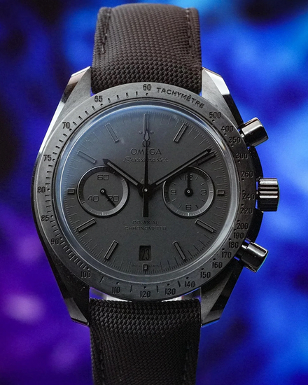 2025 Omega Speedmaster Dark Side Of The Moon 44.25MM Black Dial Textile Strap (311.92.44.51.01.005)