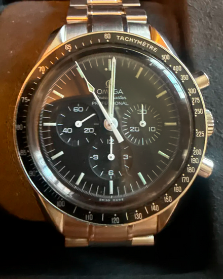 2019 Omega Speedmaster Professional Moonwatch 42MM Black Dial Steel Bracelet (311.30.42.30.01.005)