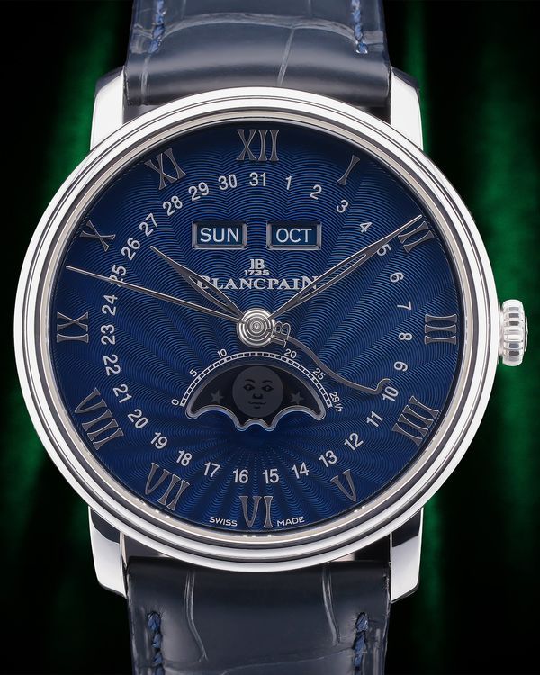 No Reserve - Blancpain Villeret (6654-1529-55B)