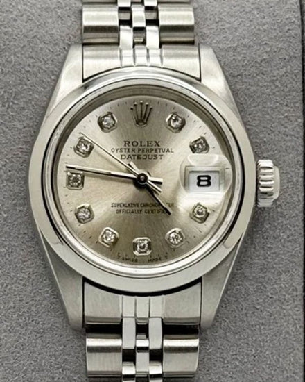 Rolex Lady-Datejust 26MM Silver Dial Jubilee Bracelet (69240)