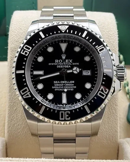 2022 Rolex Sea-Dweller Deepsea 44MM Black Dial Oyster Bracelet (126660)
