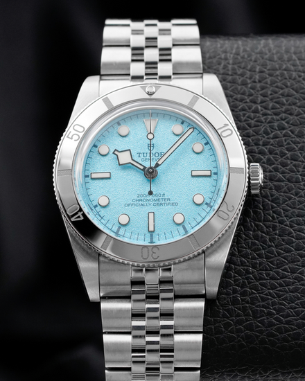 2025 Tudor Black Bay '54 "Lagoon Blue" 37MM Turquoise Dial Steel Bracelet (79000)