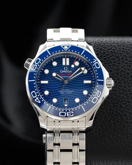 2025 Omega Seamaster Diver 300M 42MM Blue Dial Steel Bracelet (210.30.42.20.03.001)