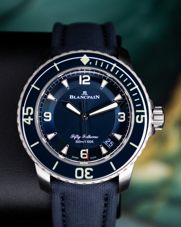 No Reserve - Blancpain Fifty Fathoms (5015-12B40-O52B)