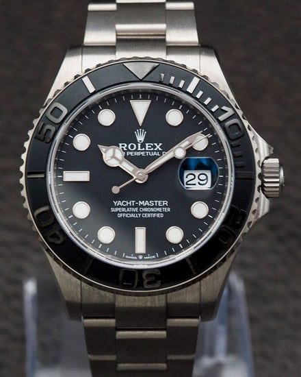 2025 Rolex Yacht-Master 42MM Black Dial Titanium Oyster Bracelet (226627)