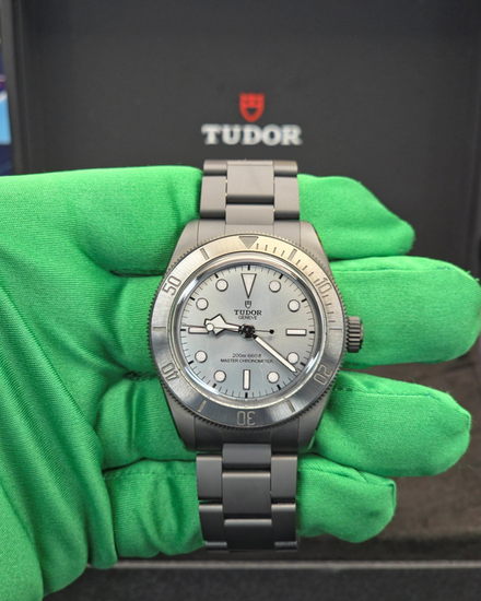 2026 Tudor Black Bay Ceramic 41MM Silver Dial Ceramic Bracelet (7941A1ACNU)