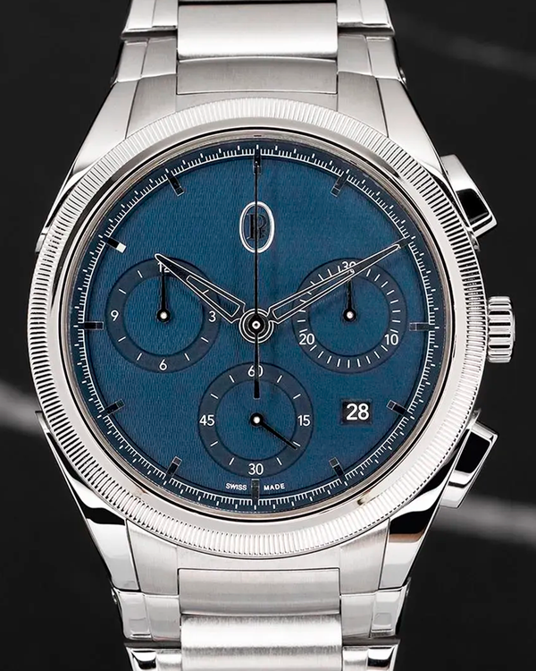 Parmigiani Fleurier Tonda Chronograph 42MM Blue Dial Steel Bracelet (PFC915-1020001-100182)