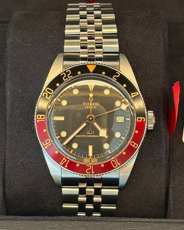 No Reserve - 2026 Tudor Black Bay '58 GMT "Coke" 39MM Black Dial Steel Bracelet (7939G1A0NRU)