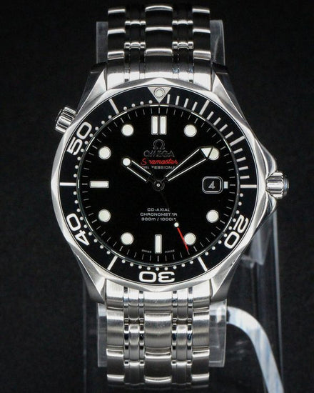 No Reserve - 2025 Omega Seamaster Diver 300M 41MM Black Dial Steel Bracelet (212.30.41.20.01.003)