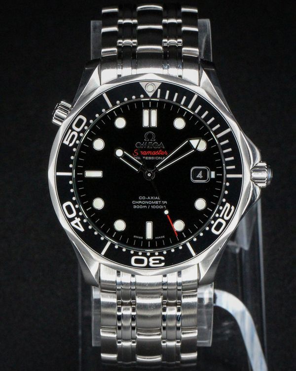 No Reserve - 2025 Omega Seamaster Diver 300M 41MM Black Dial Steel Bracelet (212.30.41.20.01.003)