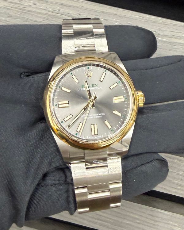 2026 Rolex Oyster Perpetual "100 Years" 41MM Slate Dial Oyster Bracelet (134303)