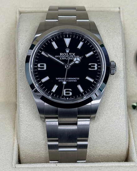 2026 Rolex Explorer 36MM Black Dial Oyster Bracelet (124270)