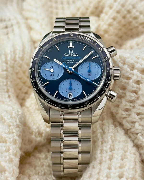 2024 Omega Speedmaster "Orbis" S.E. 38MM Blue Dial Steel Bracelet (324.30.38.50.03.002)