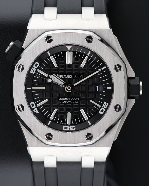 2012 Audemars Piguet Royal Oak Offshore 42MM Black Dial Rubber Strap (15340ST.OO.D002CA.01)