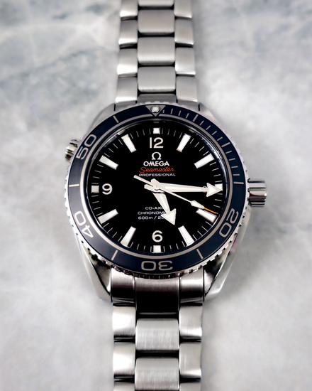 No Reserve - 2021 Omega Seamaster Planet Ocean 600M 42MM Black Dial Steel Bracelet (232.30.42.21.01.001)