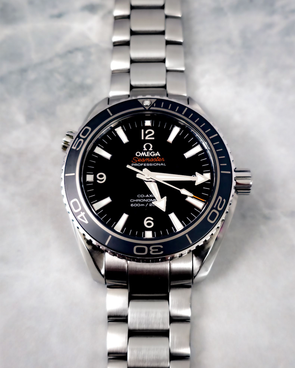 No Reserve - 2021 Omega Seamaster Planet Ocean 600M 42MM Black Dial Steel Bracelet (232.30.42.21.01.001)