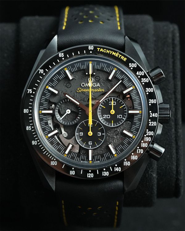 2023 Omega Speedmaster Dark Side of the Moon "Apollo 8" 44.25MM Black Dial Leather Strap (311.92.44.30.01.001)