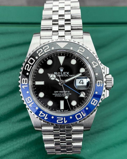 2019 Rolex GMT-Master II "Batgirl" 40MM Black Dial Jubilee Bracelet (126710BLNR)