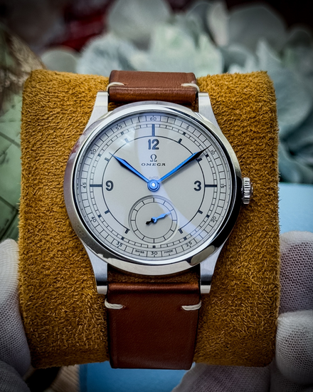 2022 Omega Specialties CK S.E. 39MM Silver Dial Leather Strap (511.12.39.21.99.002)