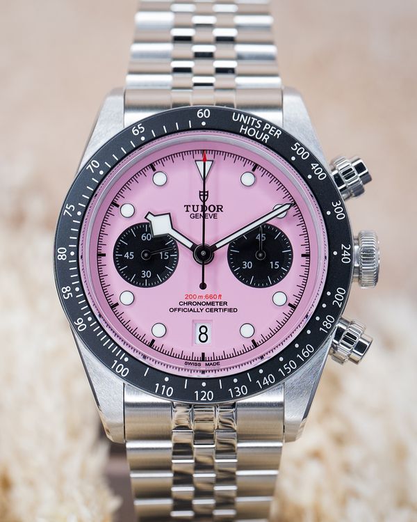 2026 Tudor Black Bay Chrono "Flamingo" 41MM Pink Dial Steel Bracelet (79360N)