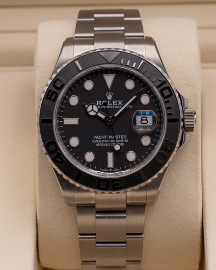 2026 Rolex Yacht-Master 42MM Black Dial Titanium Oyster Bracelet (226627)
