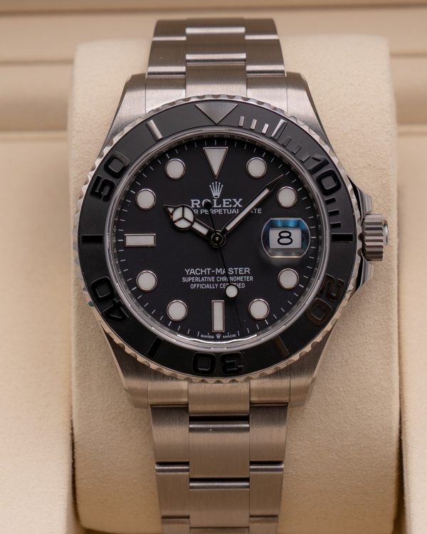 2026 Rolex Yacht-Master 42MM Black Dial Titanium Oyster Bracelet (226627)