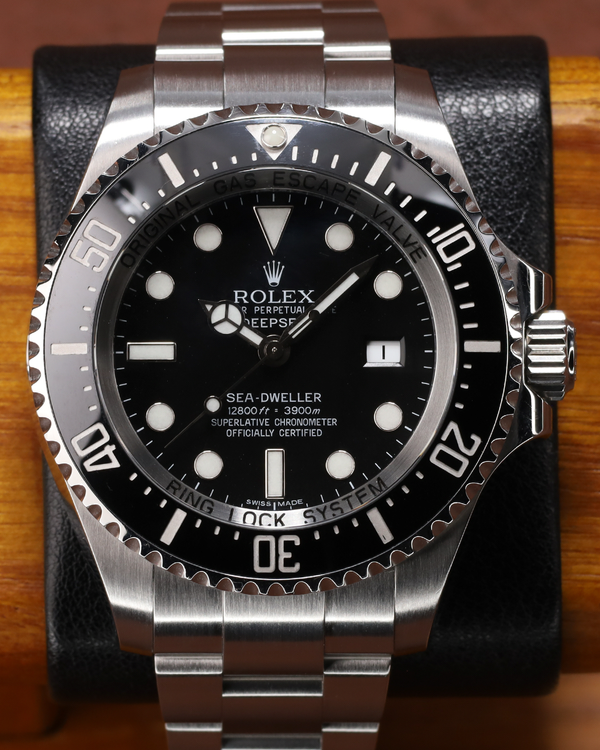 Rolex Sea-Dweller Deepsea 44MM Black Dial Oyster Bracelet (116660)