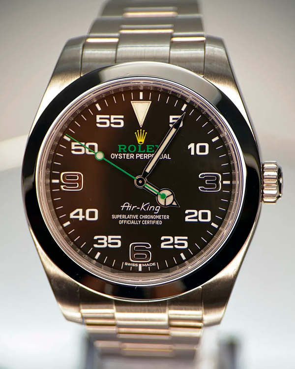 2017 Rolex Air-King 40MM Black Dial Oyster Bracelet (116900)