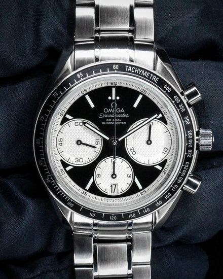 No Reserve - 2019 Omega Speedmaster Racing 40MM Black Dial Steel Bracelet (326.30.40.50.01.002)