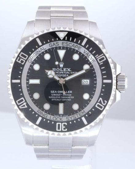 No Reserve - 2022 Rolex Sea-Dweller Deepsea 44MM Black Dial Oyster Bracelet (126660)