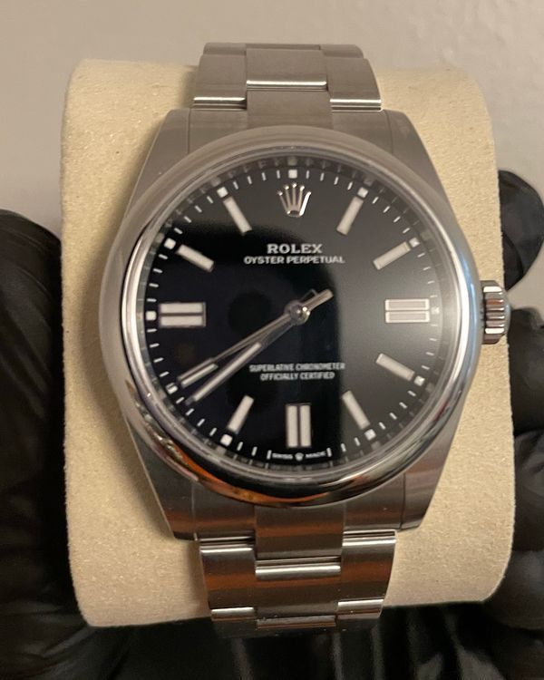 2026 Rolex Oyster Perpetual 41MM Black Dial Oyster Bracelet (134300)