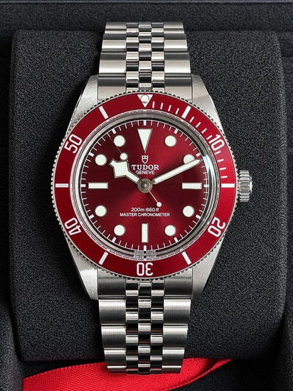 No Reserve - 2026 Tudor Black Bay '58 39MM Burgundy Dial Steel Bracelet (7939A1A0RU)