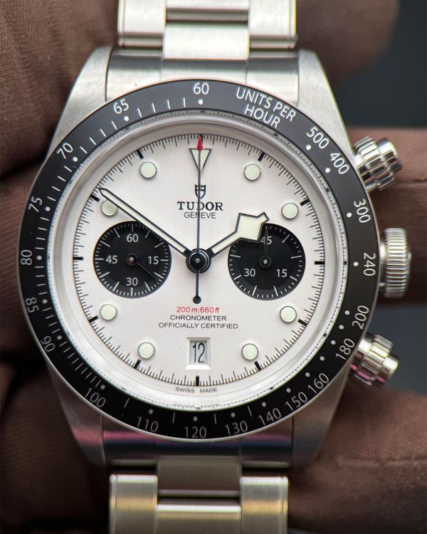 2024 Tudor Black Bay Chrono "Panda" 41MM White Dial Steel Bracelet (79360N)