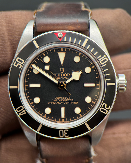 2020 Tudor Black Bay 58 39MM Black Dial Leather Strap (79030N)