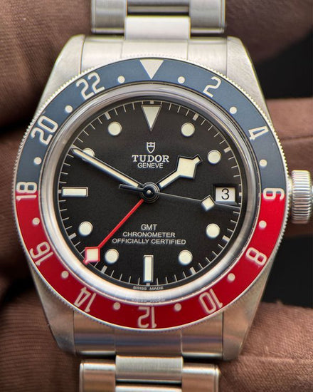 2021 Tudor Black Bay GMT "Pepsi" 41MM Black Dial Steel Bracelet (79830RB)