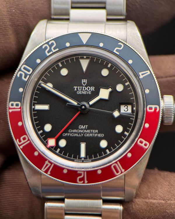 2021 Tudor Black Bay GMT "Pepsi" 41MM Black Dial Steel Bracelet (79830RB)