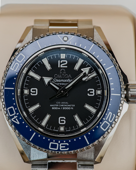 2025 Omega Seamaster Planet Ocean 600M 42MM Black Dial Steel Bracelet (217.30.42.21.01.002)