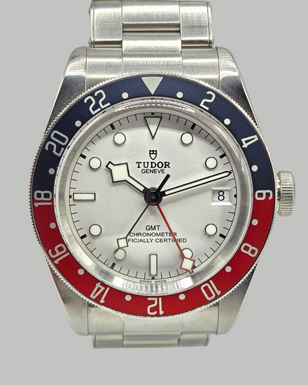 2024 Tudor Black Bay GMT "Pepsi" 41MM White Dial Steel Bracelet (79830RB)