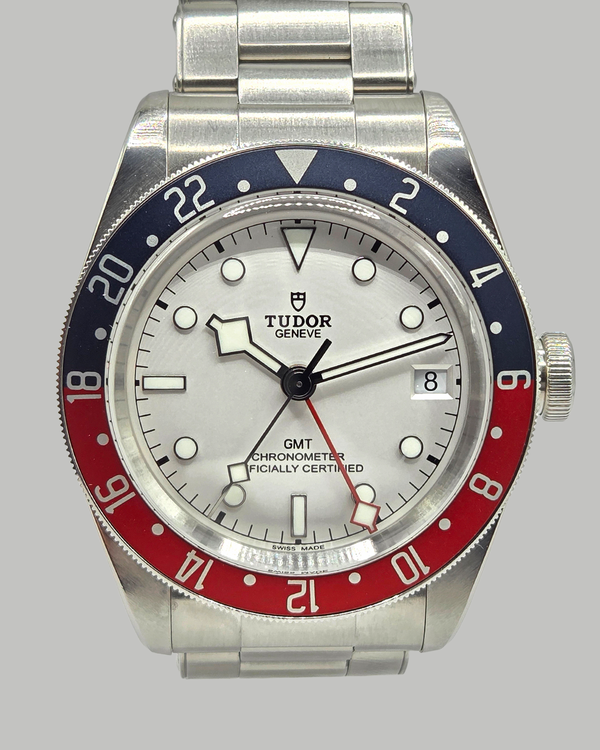 2024 Tudor Black Bay GMT "Pepsi" 41MM White Dial Steel Bracelet (79830RB)