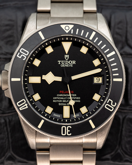 2021 Tudor Pelagos LHD 42MM Black Dial Titanium Bracelet (25610TNL)