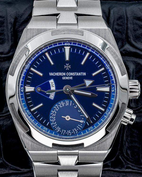 2024 Vacheron Constantin Overseas Dual Time 41MM Blue Dial Steel Bracelet (7920V/210A-B334)