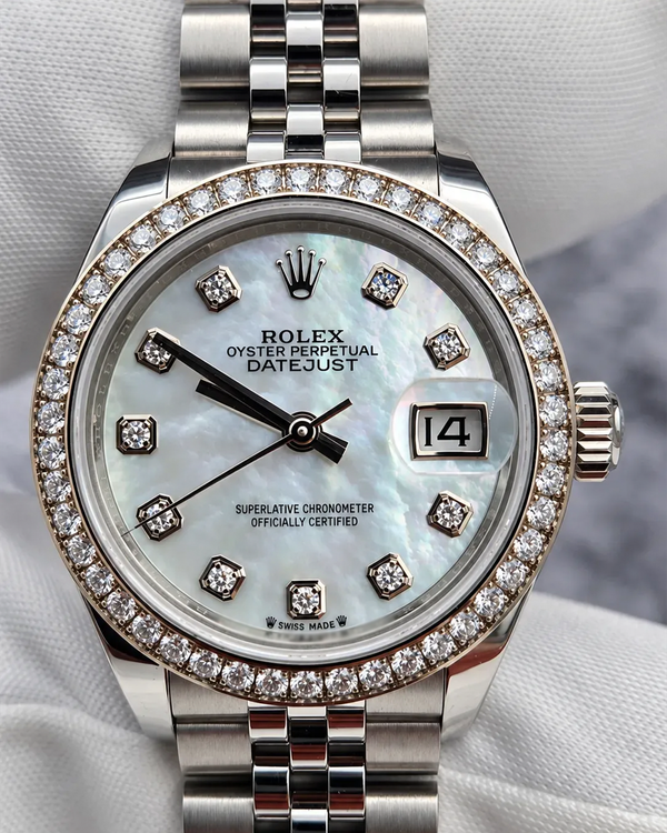 2023 Rolex Lady-Datejust 28MM Mother of Pearl Dial Jubilee Bracelet (279384RBR)