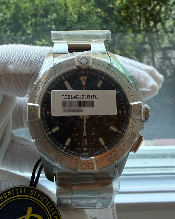 2026 Breitling Avenger 42MM Black Dial Steel Bracelet (AB0146101B1A1)